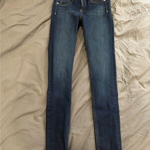 Rag & Bone Blue Skinny Jeans